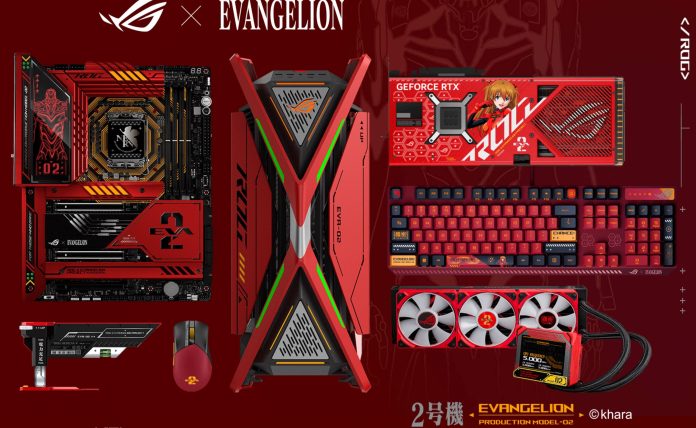 ASUS anuncia a gama ASUS ROG Strix x Evangelion EVA-02 Edition0