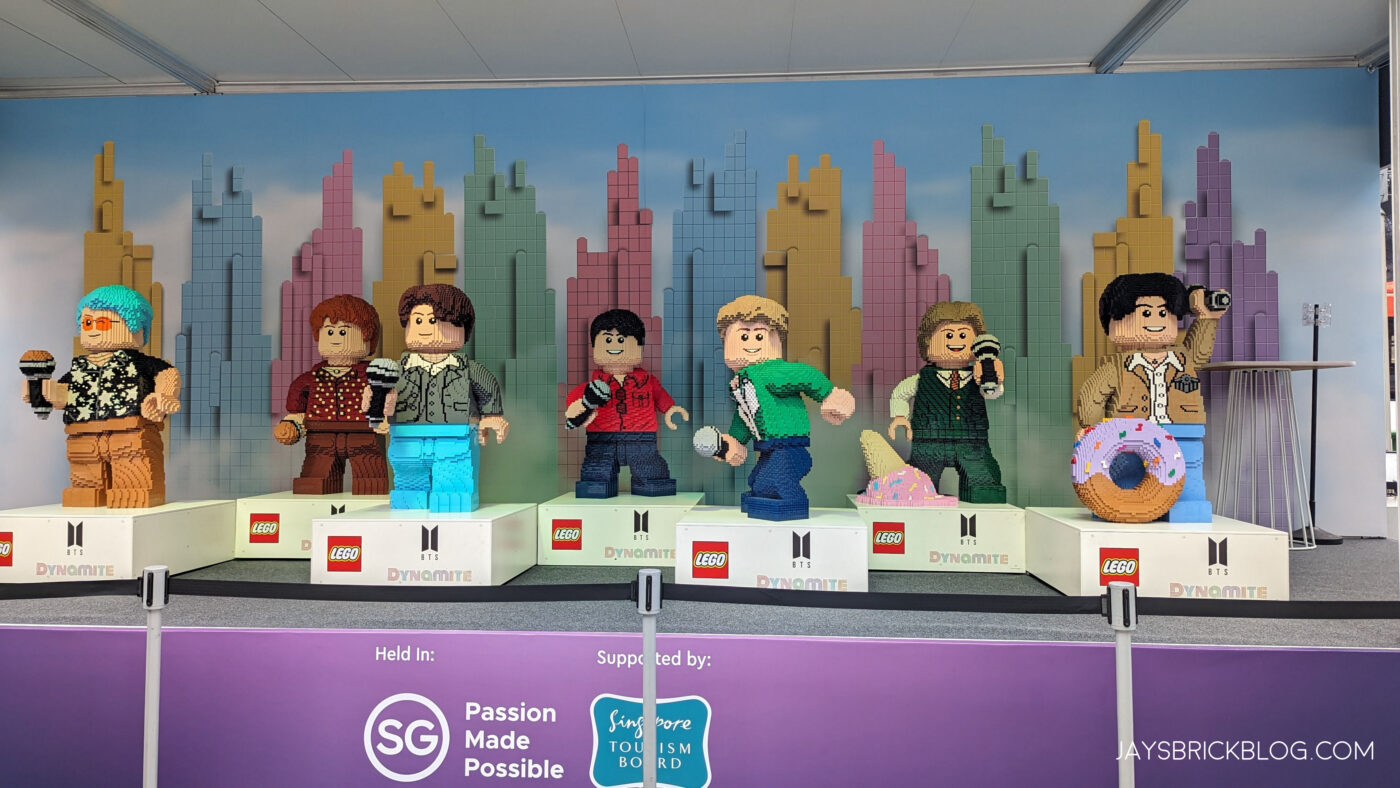 Here’s a look at the LEGO BTS Dynamite Pop-up at Orchard Road, Singapore57
