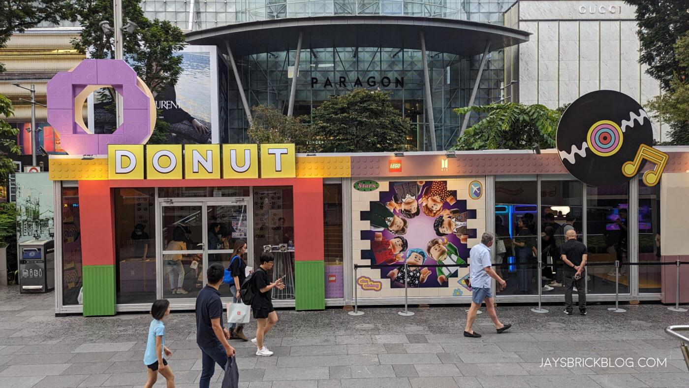 Here’s a look at the LEGO BTS Dynamite Pop-up at Orchard Road, Singapore9