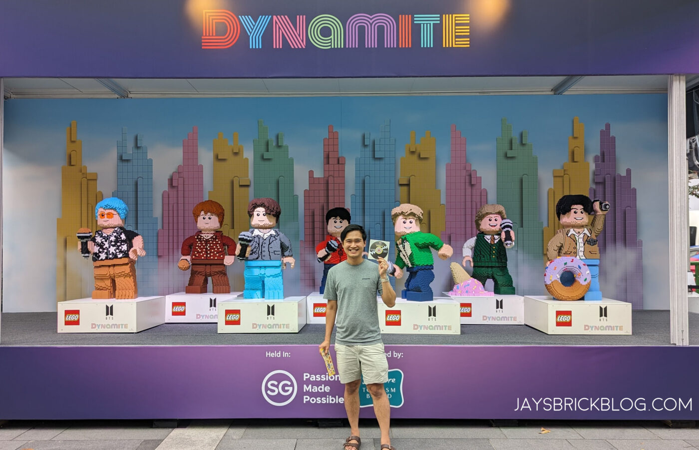 Here’s a look at the LEGO BTS Dynamite Pop-up at Orchard Road, Singapore43