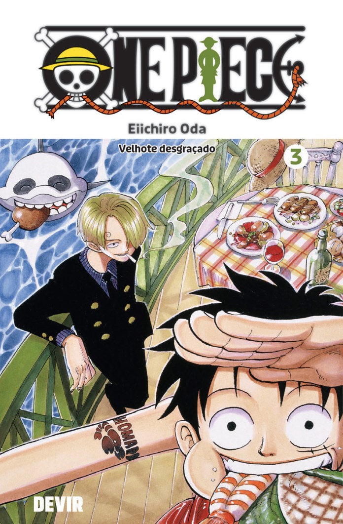 One Piece Vol. 3 pela Devir em Agosto0