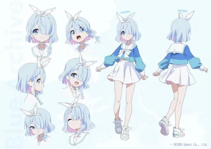Revelado staff da série anime Blue Archive1