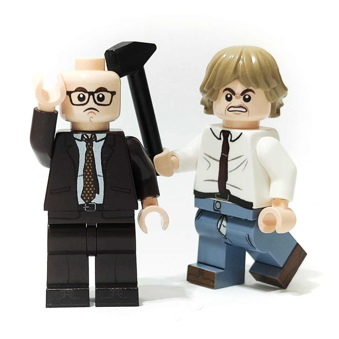 Richie & Eddie From BOTTOM – Custom LEGO Minifigures By Minifigs.Me5