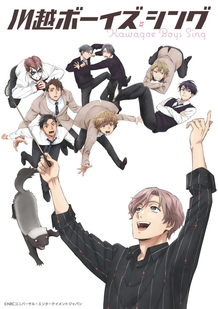 Trailer do anime original Kawagoe Boys Sing revela estreia em Outubro0