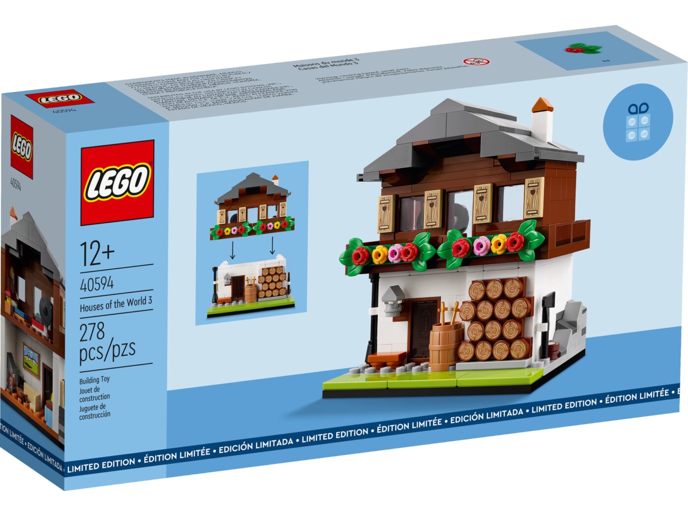 Confirmed: LEGO Houses of the World 3 gift with purchase (GWP) is available from 11 August9