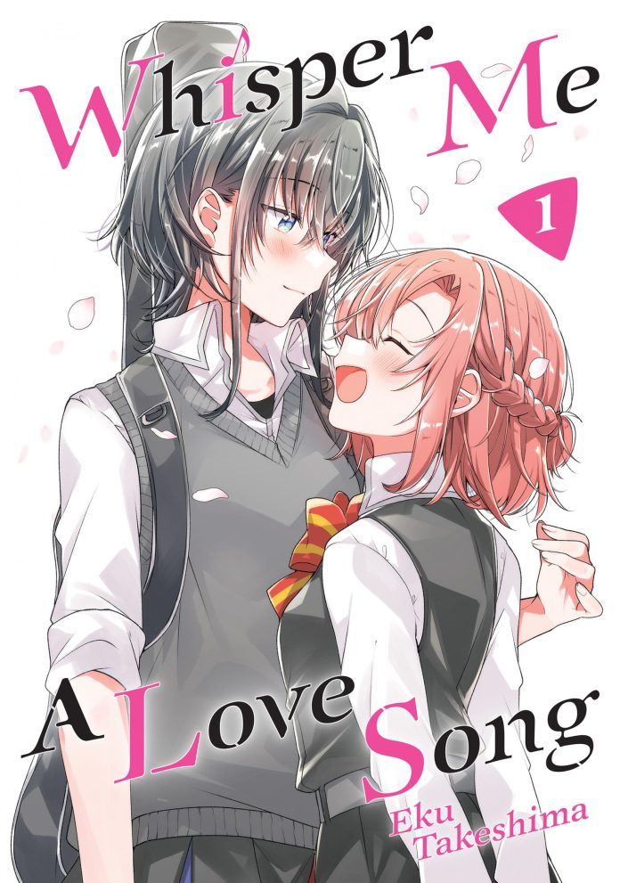 Imagem promocional da série anime yuri Whisper Me a Love Song1