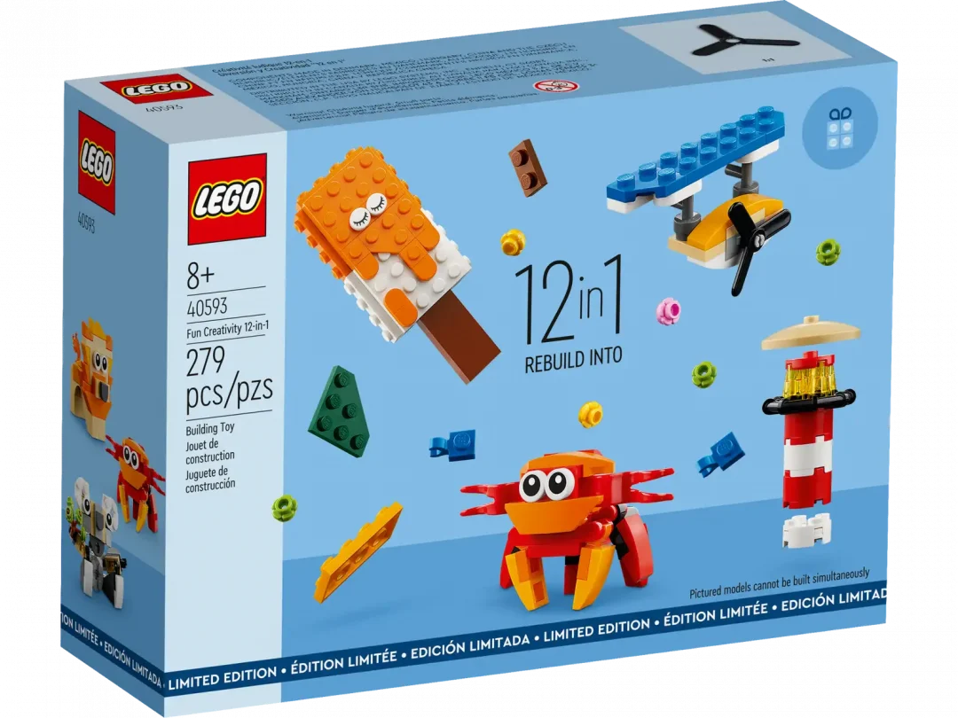 Last Chance To Grab LEGO Fun Creativity 12-in-1 (40593) GWP Set!2