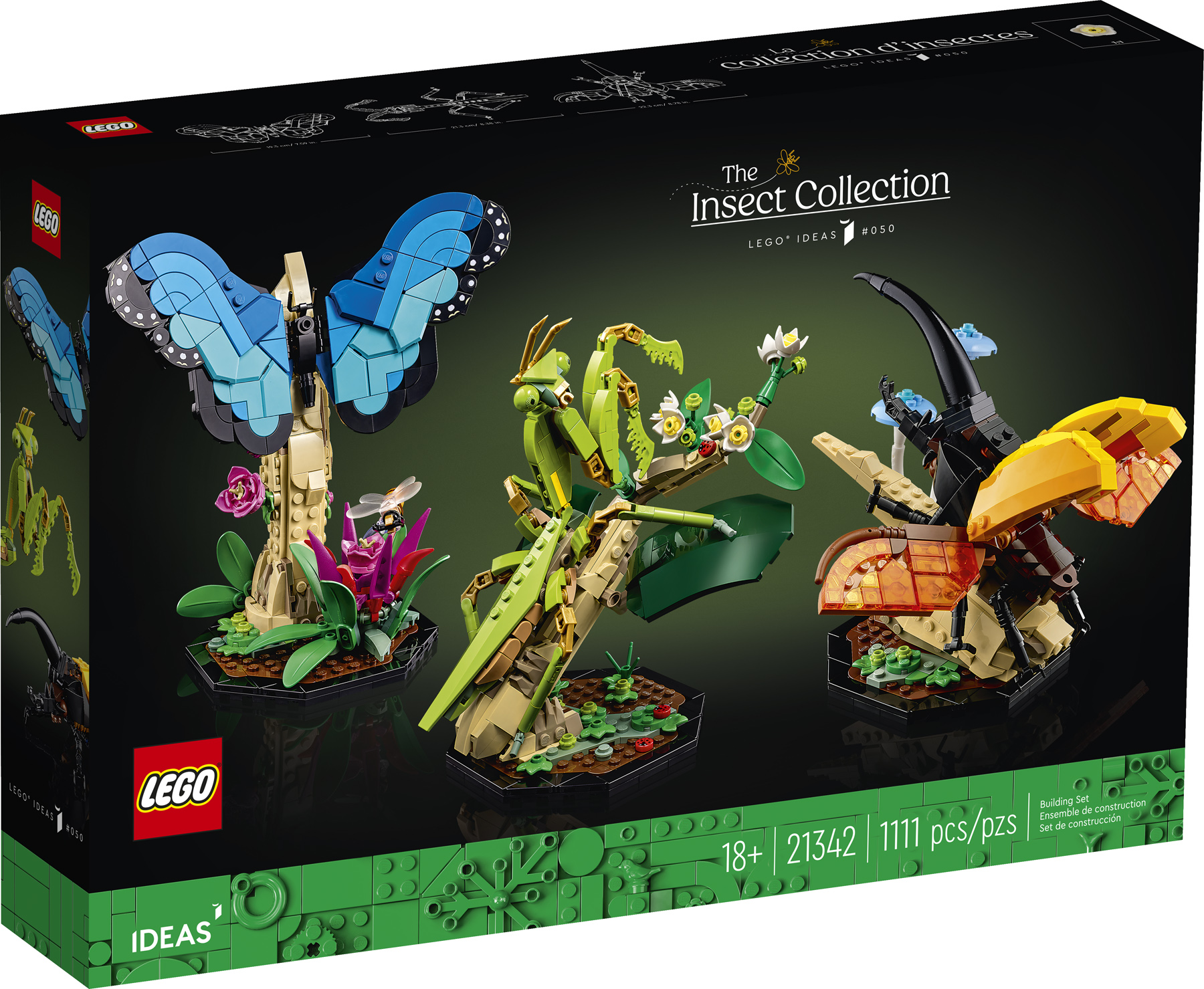 LEGO Ideas Insect Collection (21342) Set Officially Revealed!2