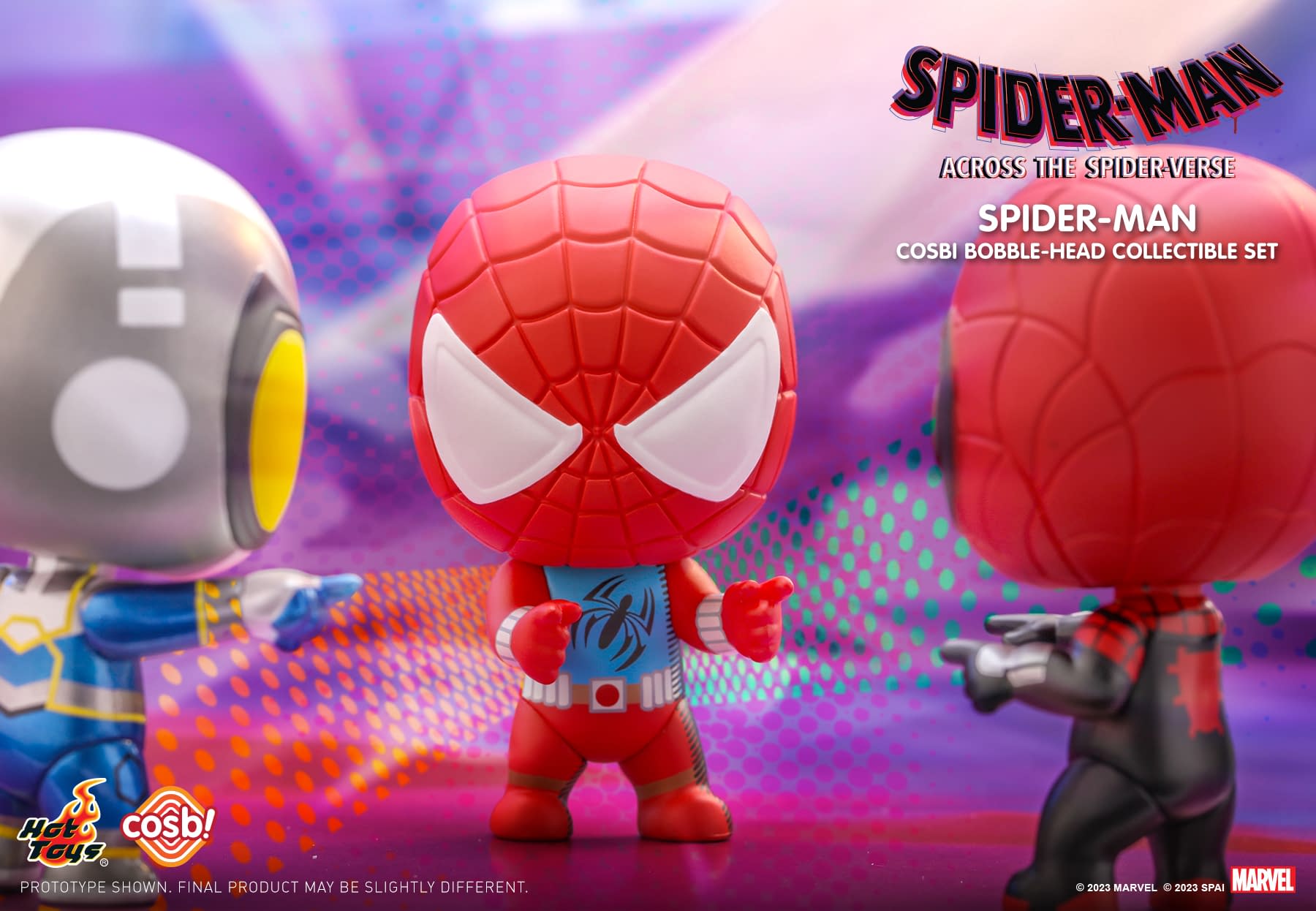 Enter the Spider Society with Hot Toys Newest Spider-Man Cosbi Set5