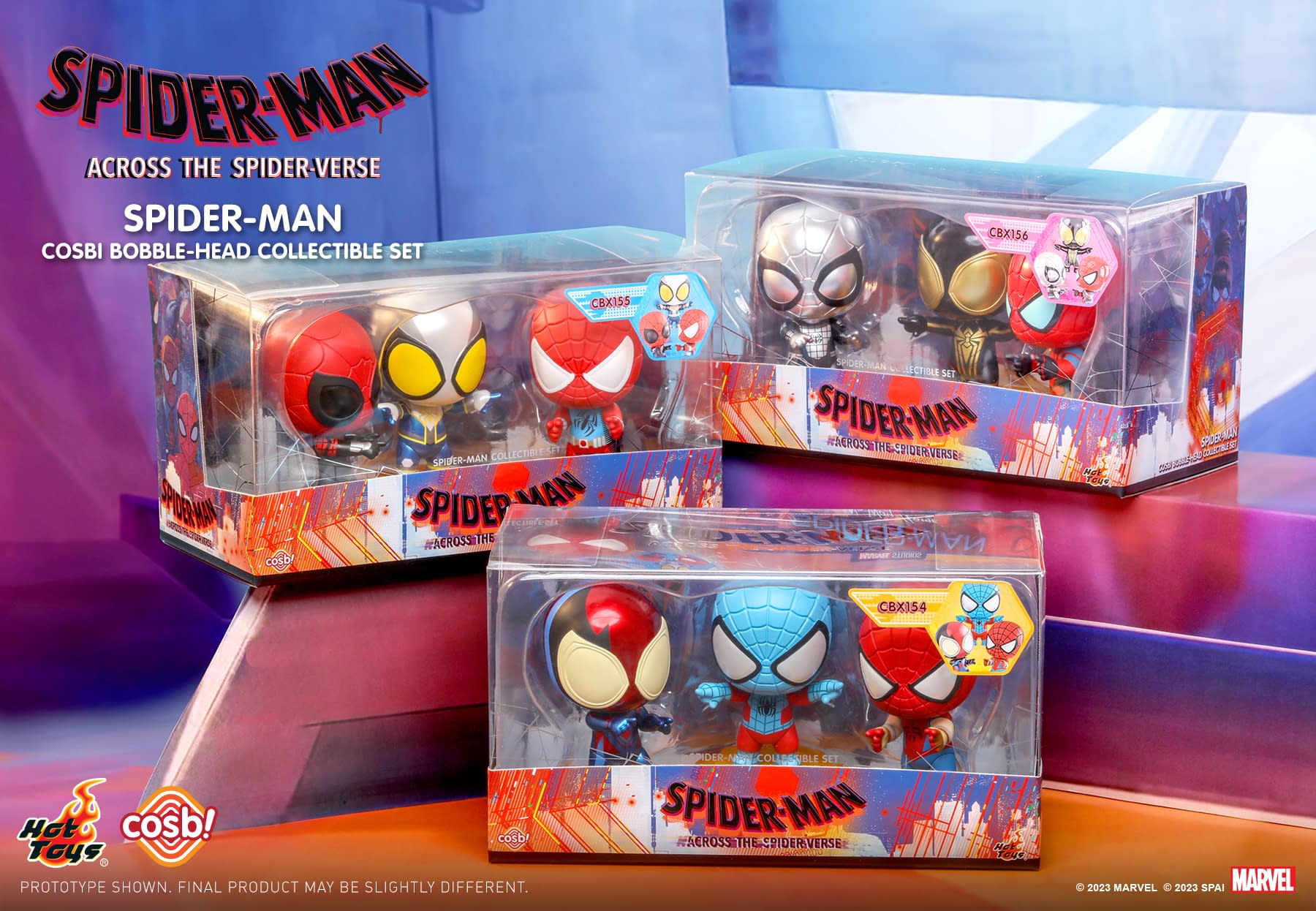 Enter the Spider Society with Hot Toys Newest Spider-Man Cosbi Set1