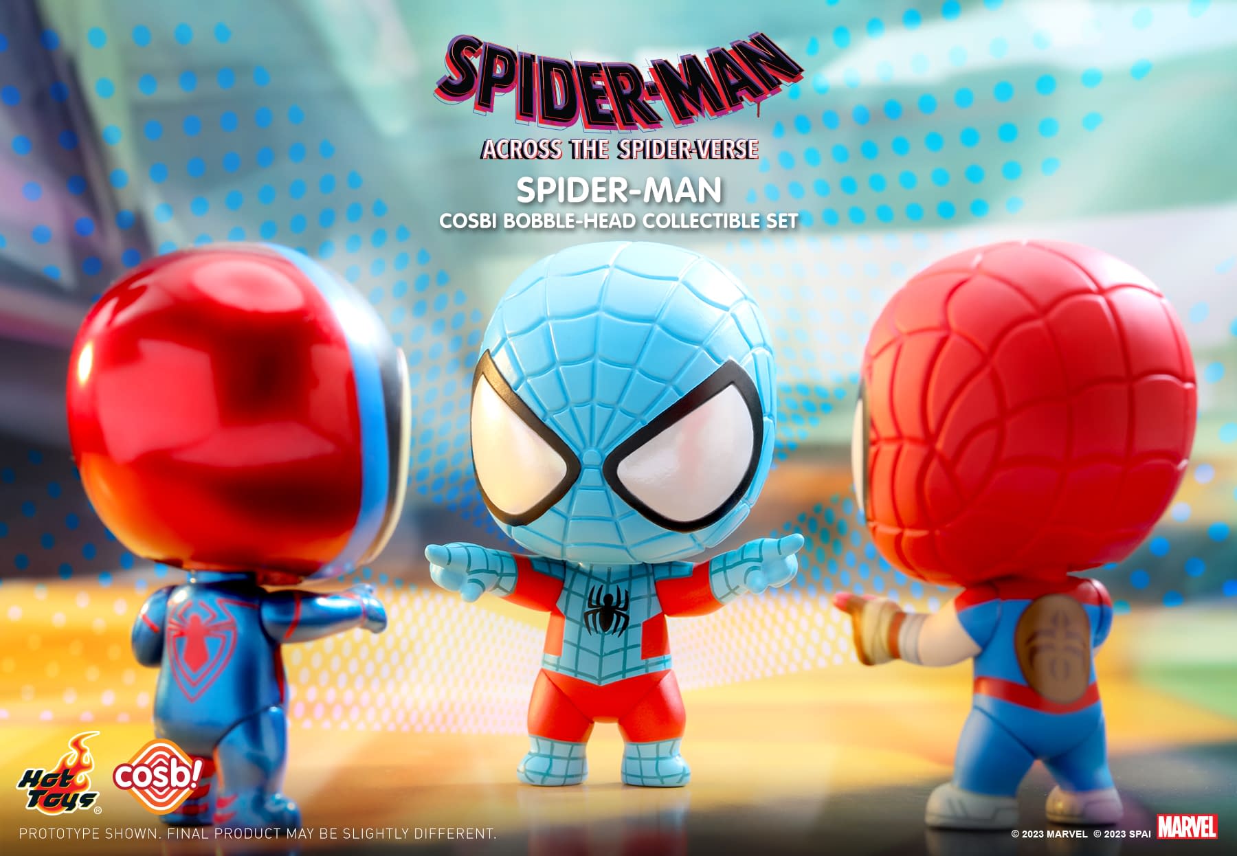 Enter the Spider Society with Hot Toys Newest Spider-Man Cosbi Set2