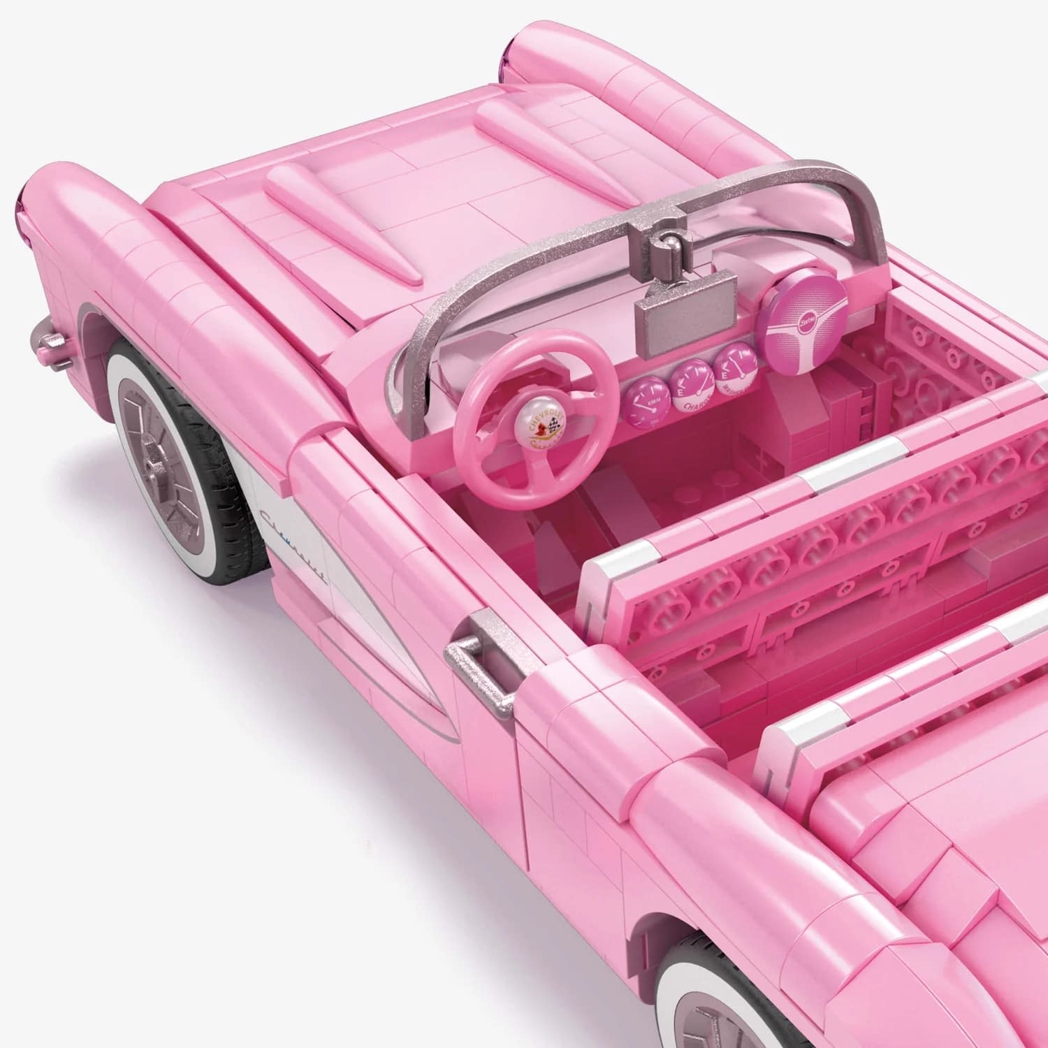 Mattel Drives in with MEGA Barbie The Movie '56 Corvette Stingray Set8