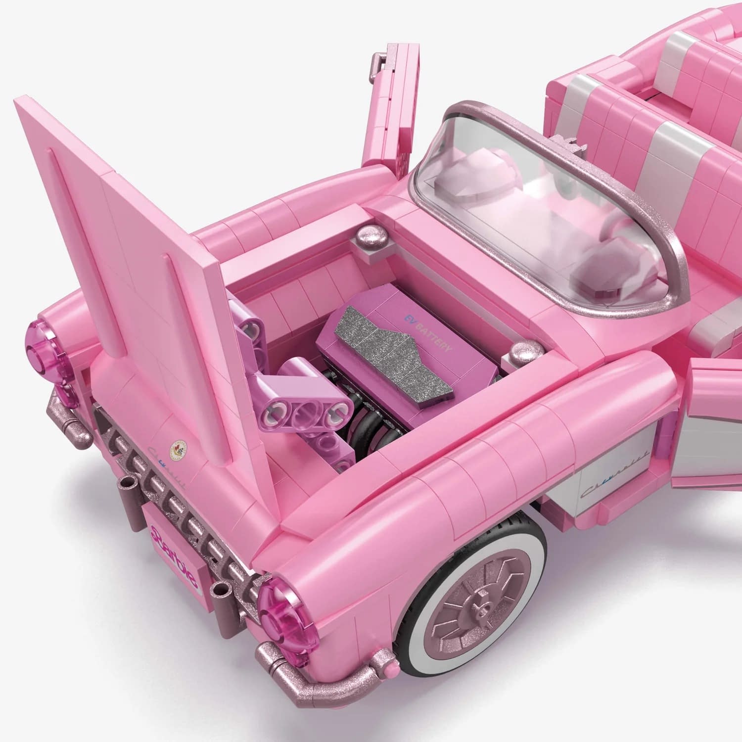 Mattel Drives in with MEGA Barbie The Movie '56 Corvette Stingray Set6
