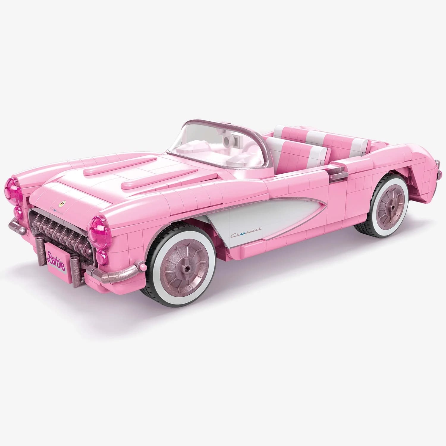 Mattel Drives in with MEGA Barbie The Movie '56 Corvette Stingray Set3