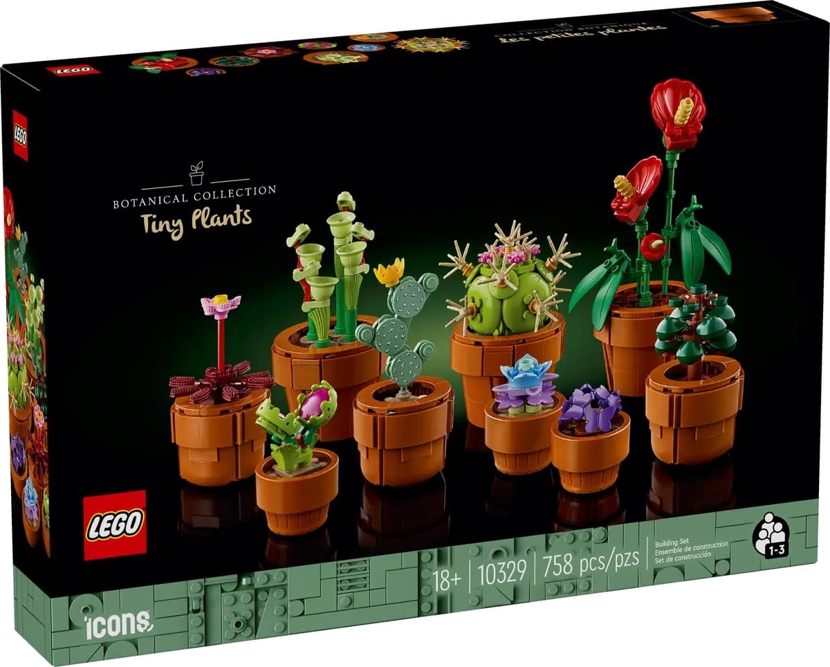 A New LEGO Botanical Collection Set Arrives with Tiny Plants Set 0