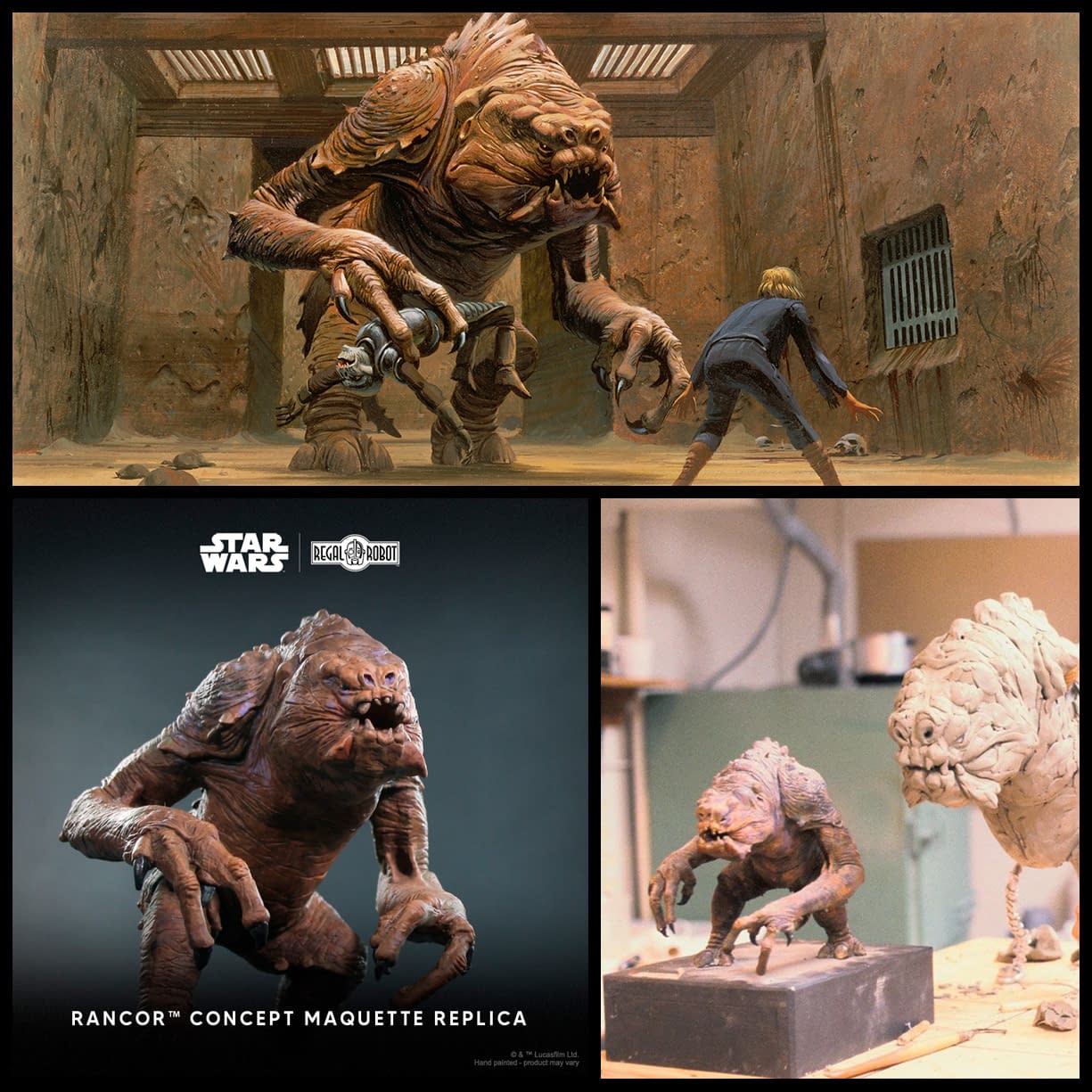 Enter the Rancor Pit with Regal Robot's New Star Wars Maquette Replica9