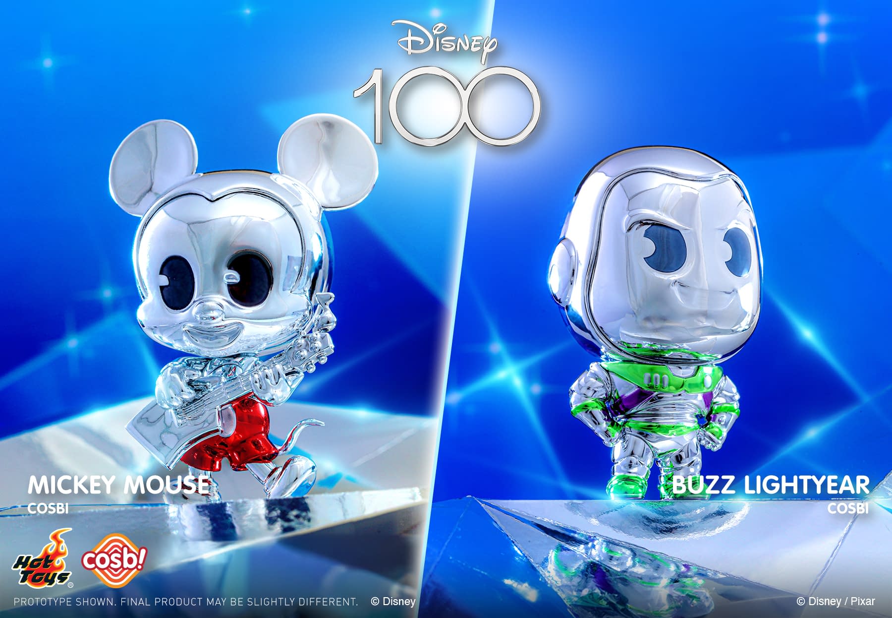 Hot Toys Unveils New Disney 100 Platinum Color Cosbi Collection2
