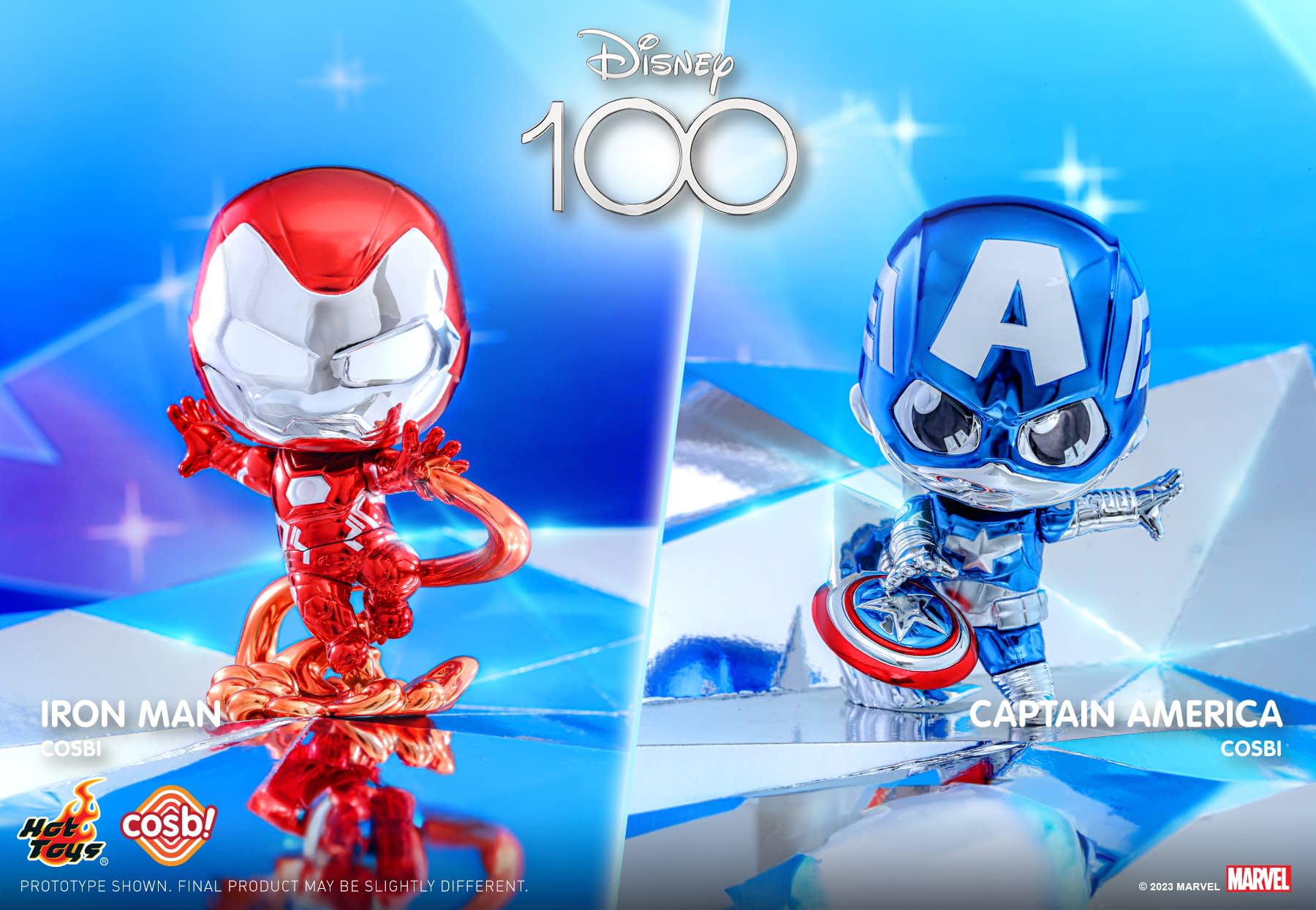 Hot Toys Unveils New Disney 100 Platinum Color Cosbi Collection3