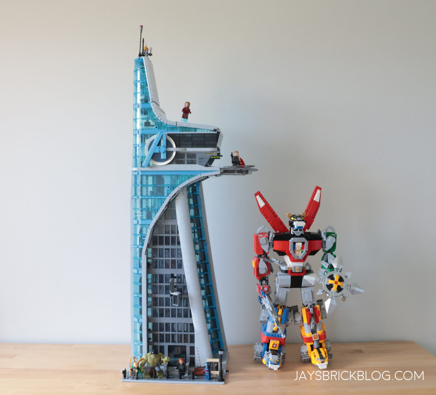 Just how tall is the LEGO Avengers Tower?2