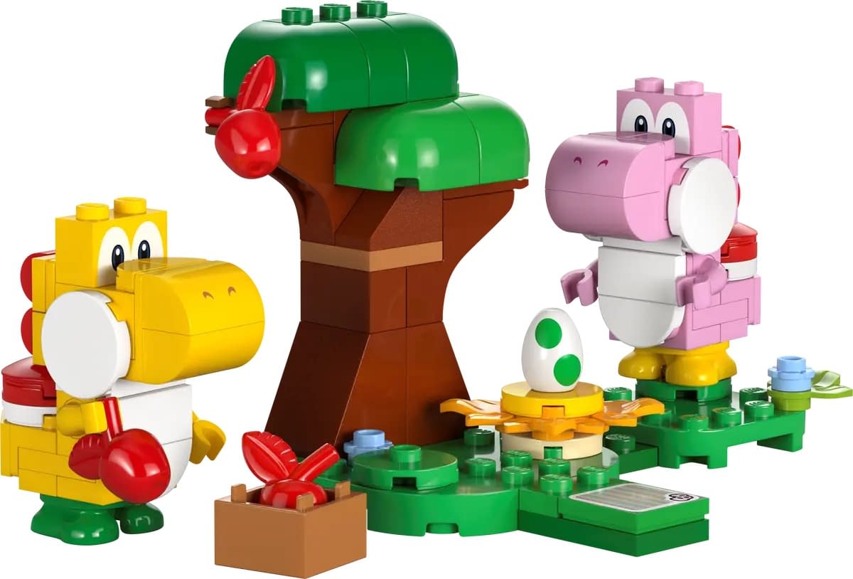 LEGO Super Mario Yoshis' Egg-cellent Forest Expansion Set Revealed 3