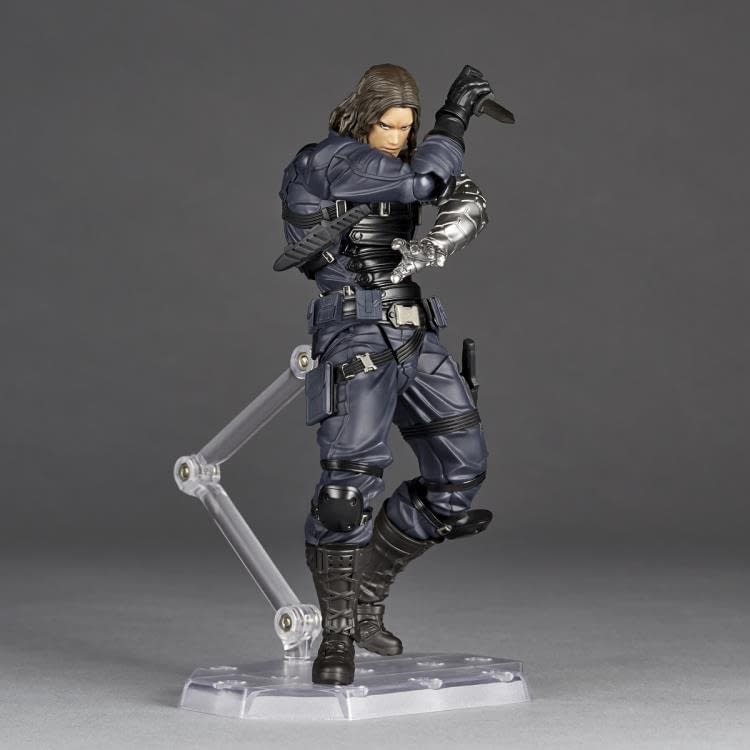 The Winter Soldier Gets New Marvel Comics Revoltech from Kaiyodo8