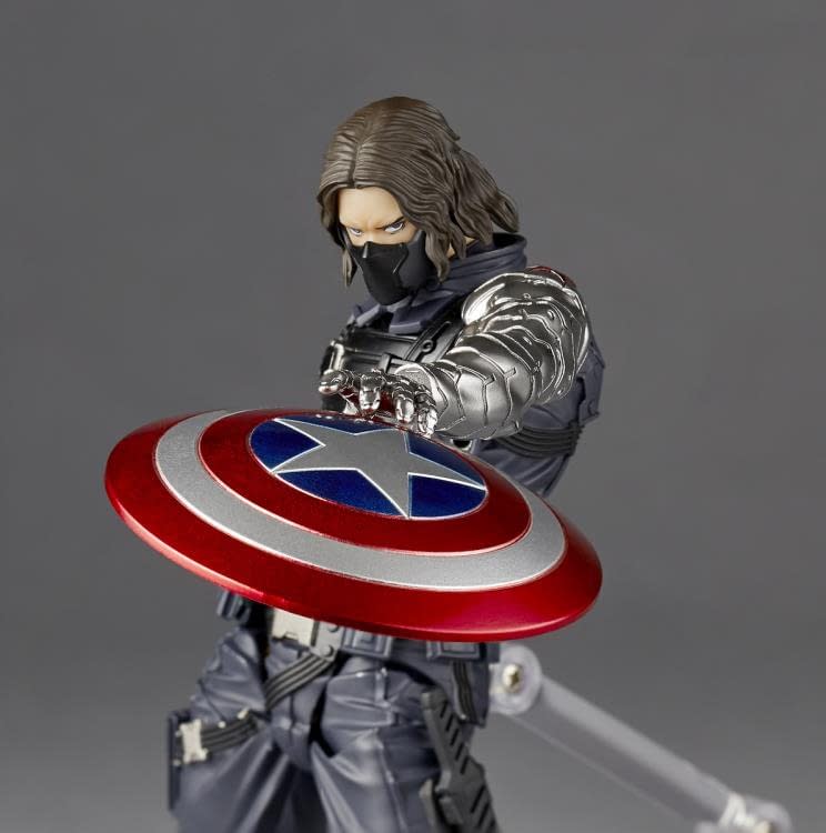 The Winter Soldier Gets New Marvel Comics Revoltech from Kaiyodo1