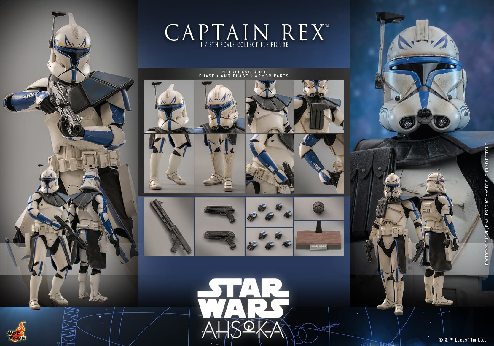 Captain Rex Returns to Hot Toys with New Star Wars 1/6 Scale Release18