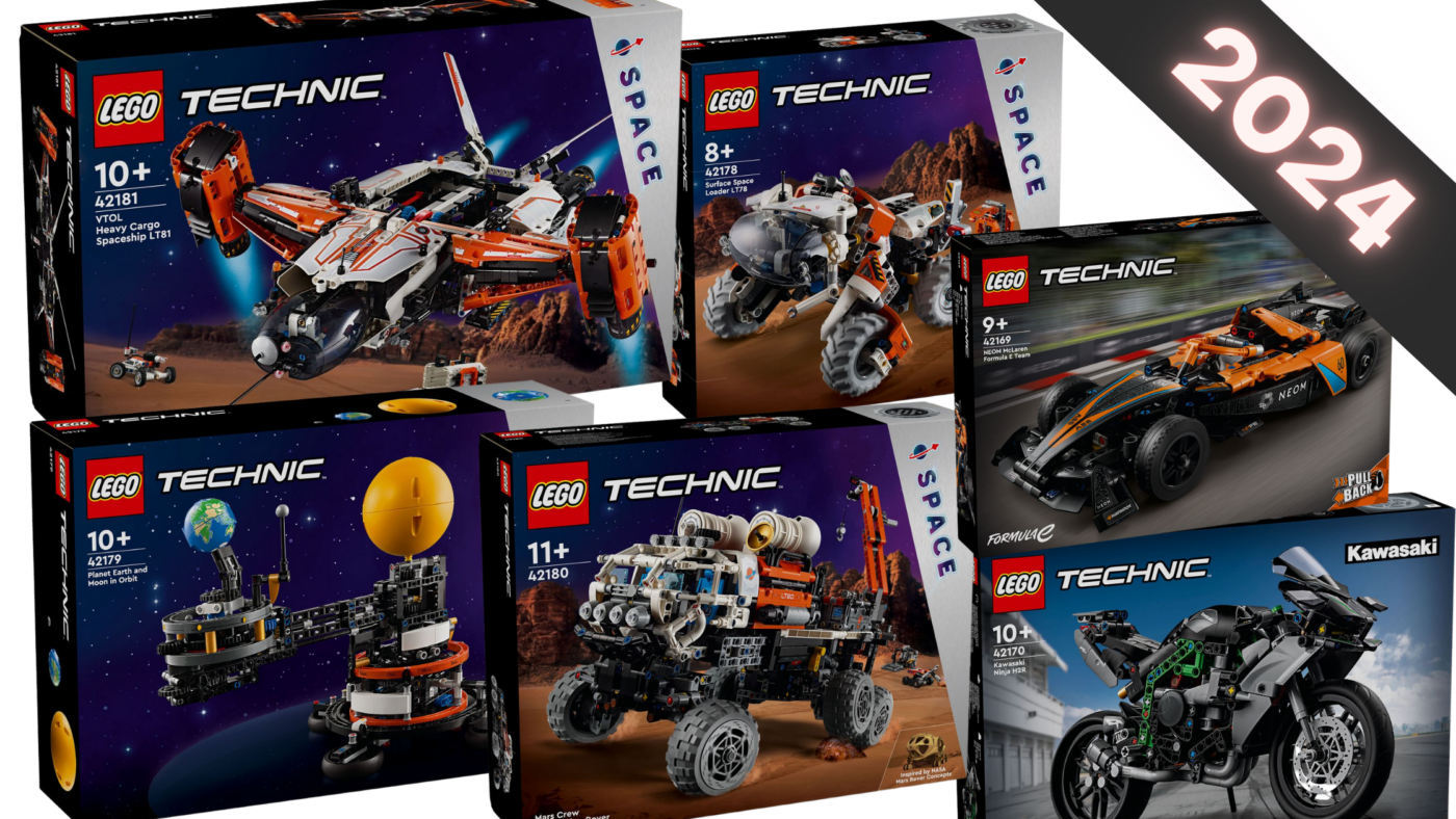 LEGO Technic 2024 sets embraces space exploration like never before0