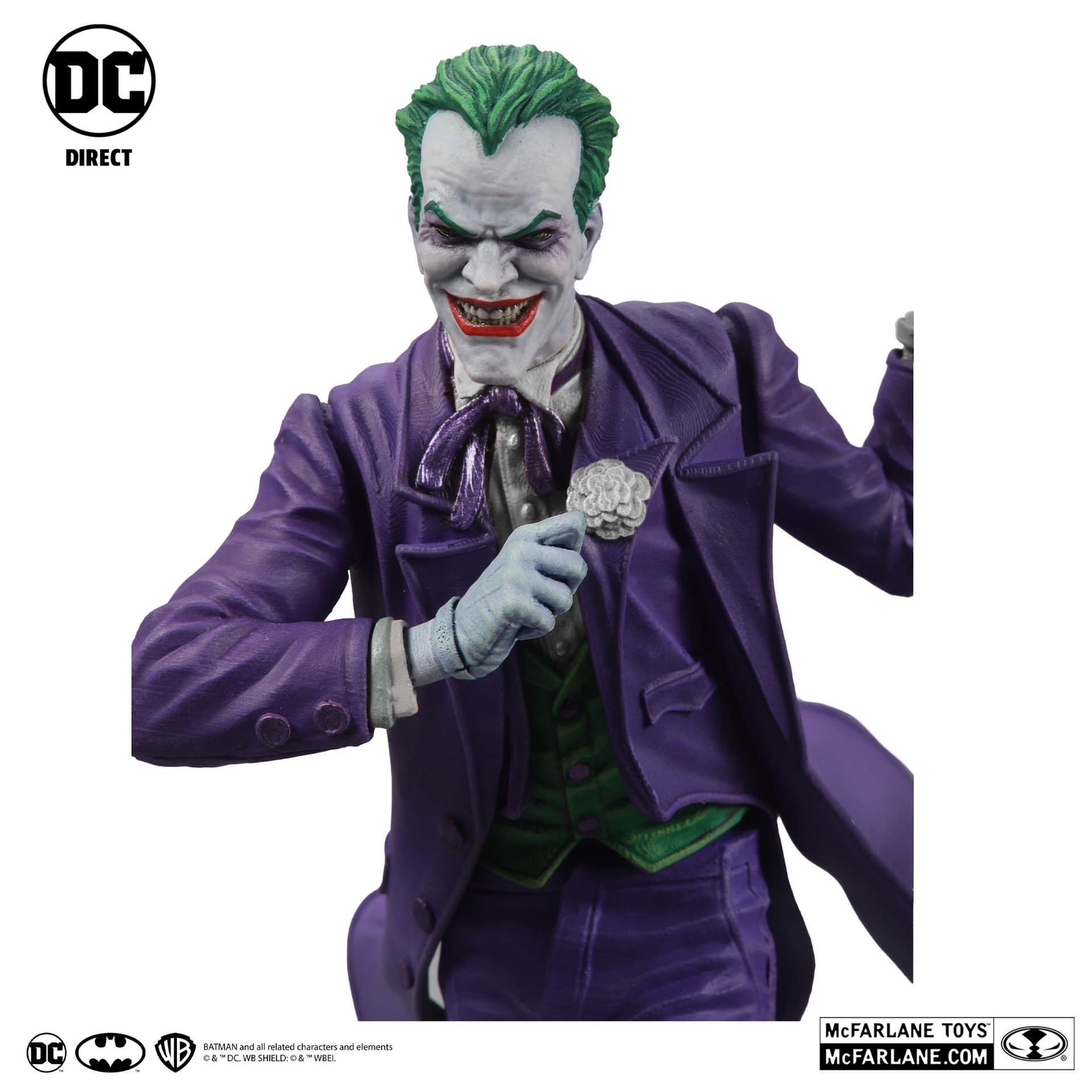 McFarlane Toys Debuts New Alex Ross The Joker Purple Craze Statue2