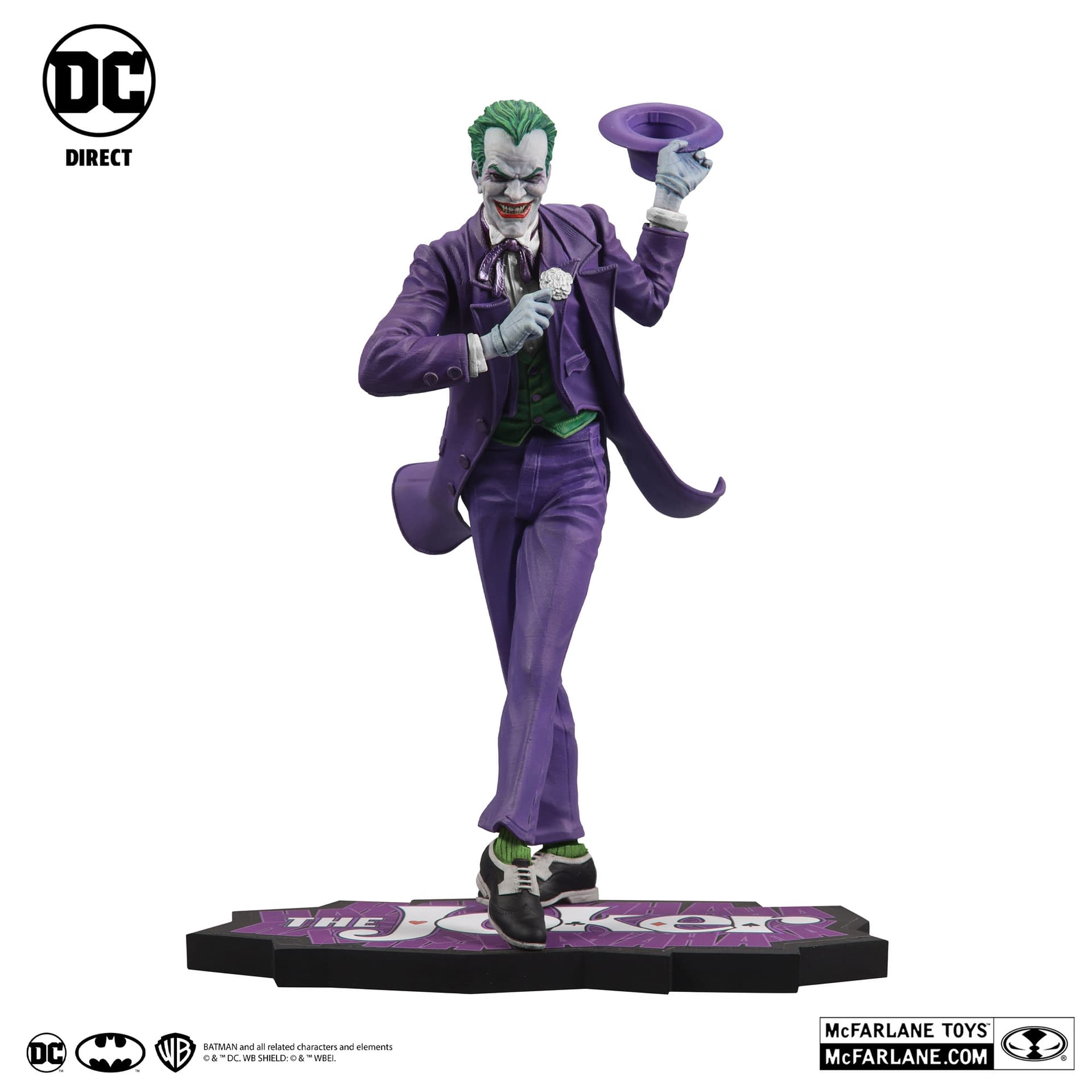 McFarlane Toys Debuts New Alex Ross The Joker Purple Craze Statue1