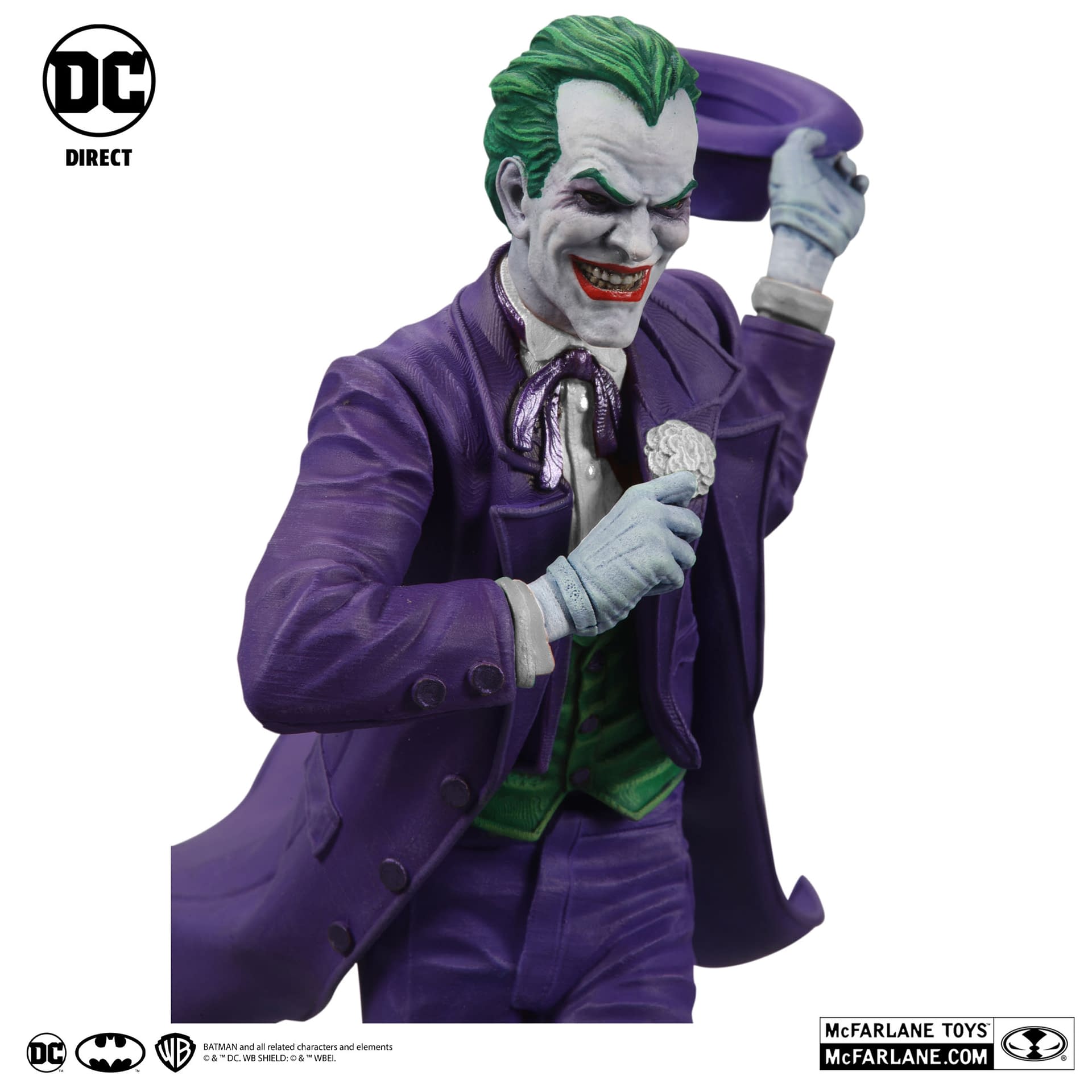 McFarlane Toys Debuts New Alex Ross The Joker Purple Craze Statue3