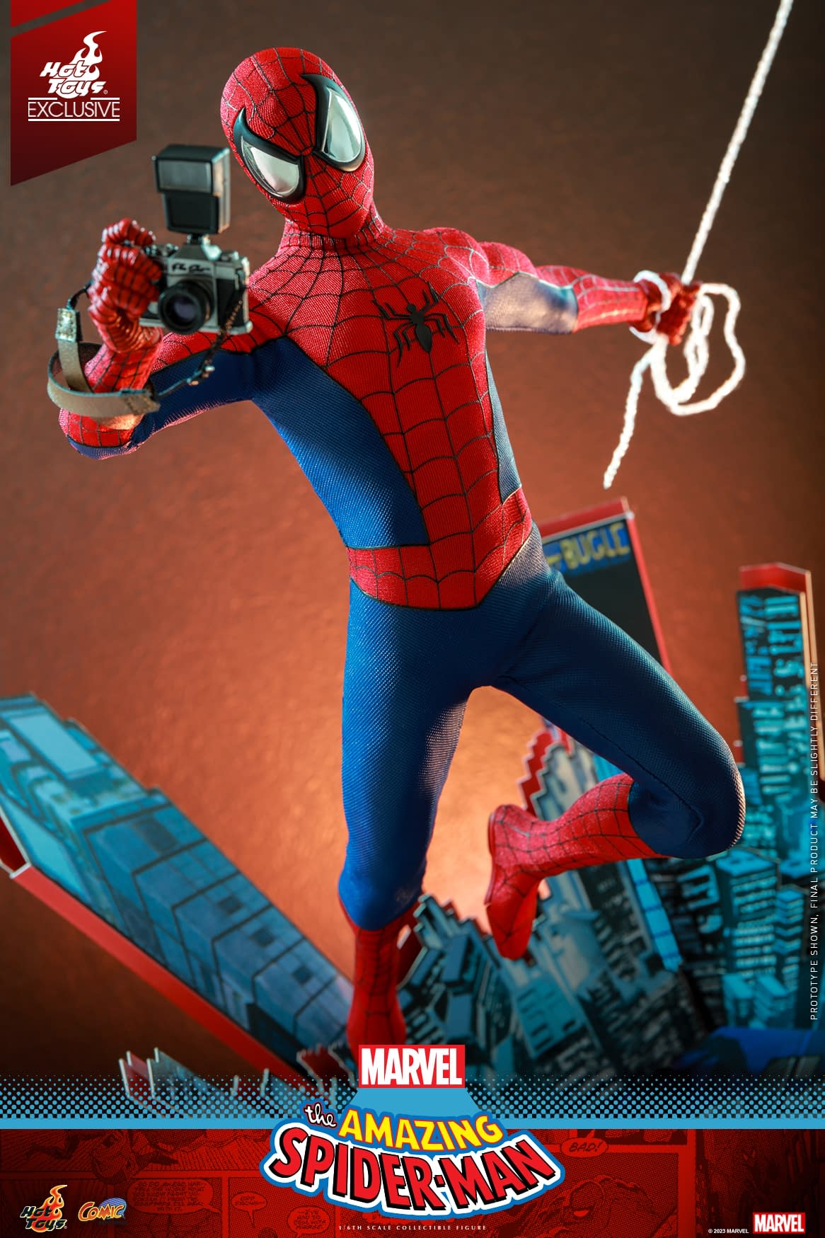 Spider-Man Receives Exclusive Marvel Comics 1/6 Figure from Hot Toys2