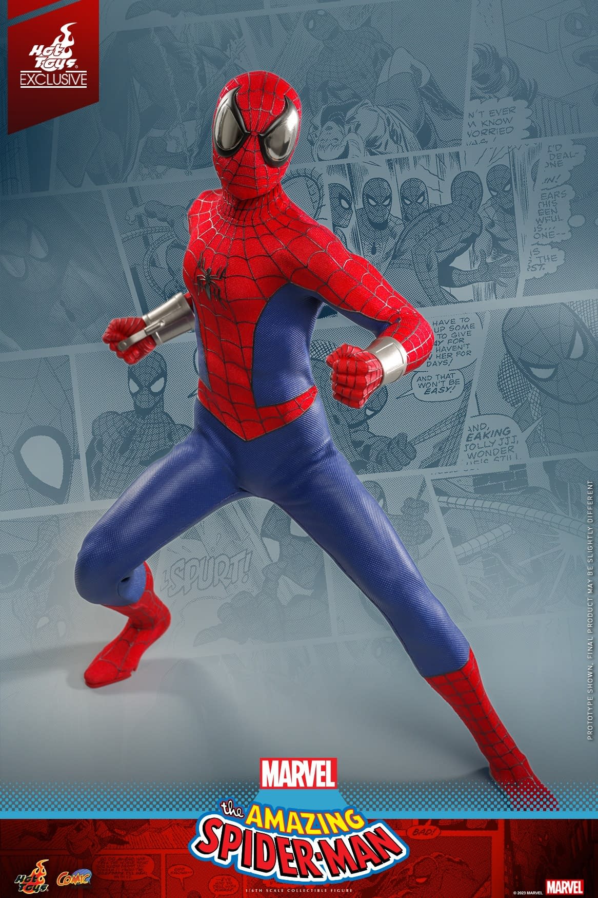 Spider-Man Receives Exclusive Marvel Comics 1/6 Figure from Hot Toys6