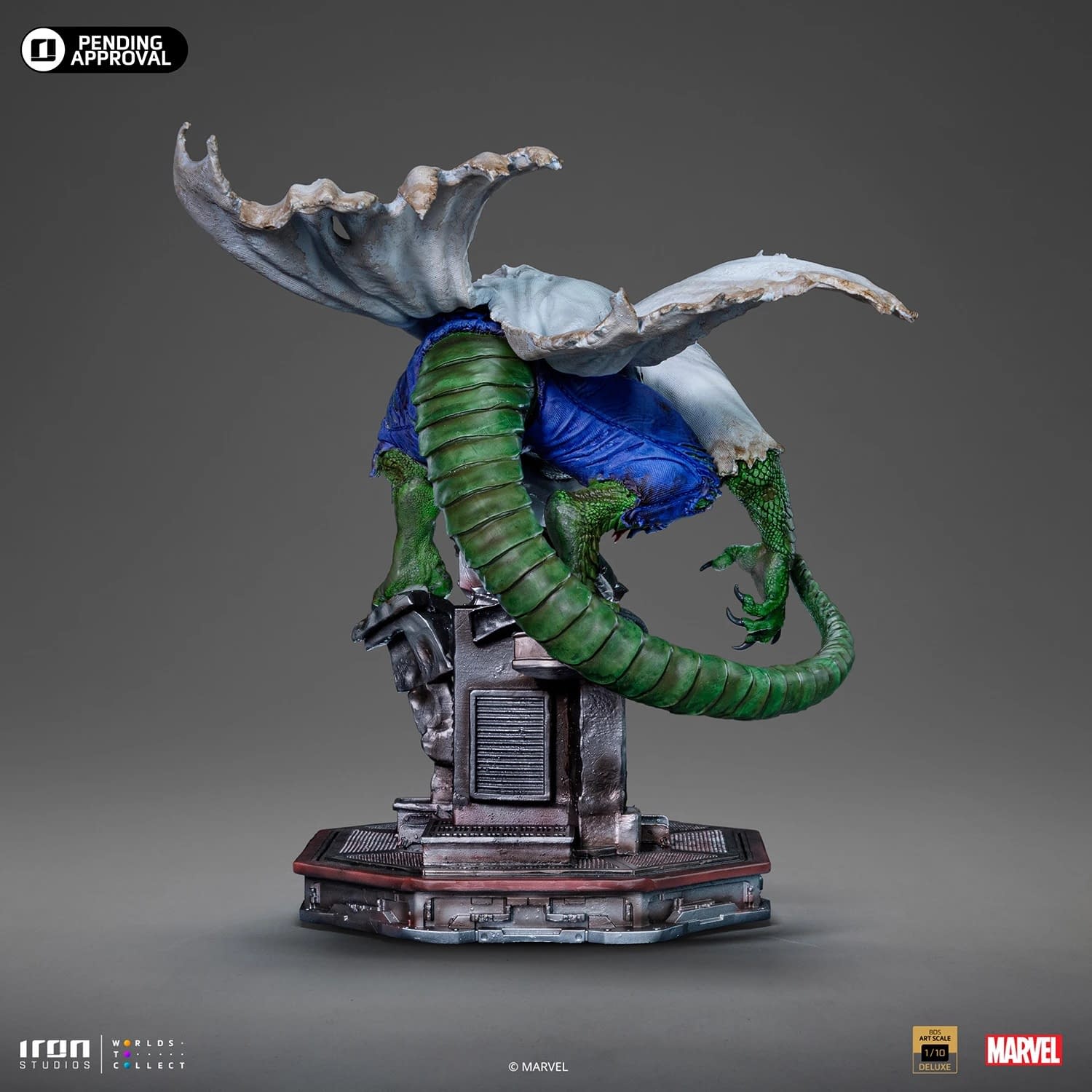 Spider-Man vs. Villains The Lizard Diorama Revealed by Iron Studios3