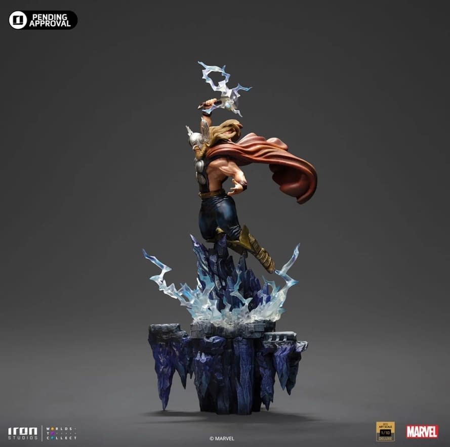 Thor Brings Thunder to Iron Studios with New Marvel Comics Statue4