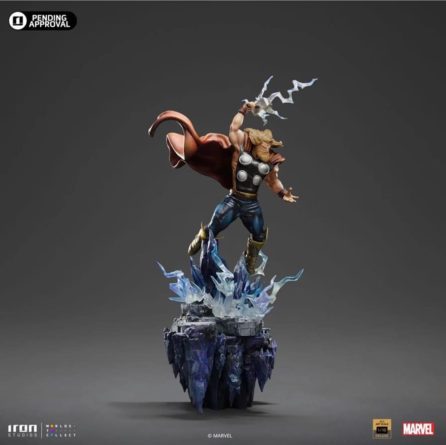 Thor Brings Thunder to Iron Studios with New Marvel Comics Statue5