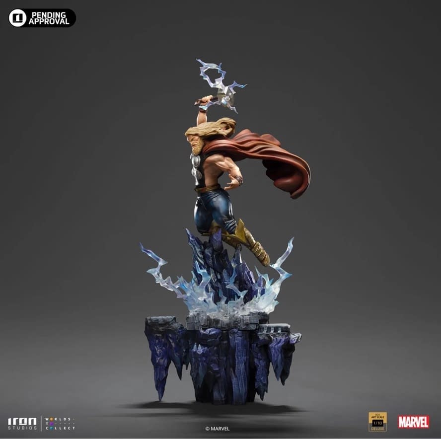 Thor Brings Thunder to Iron Studios with New Marvel Comics Statue7
