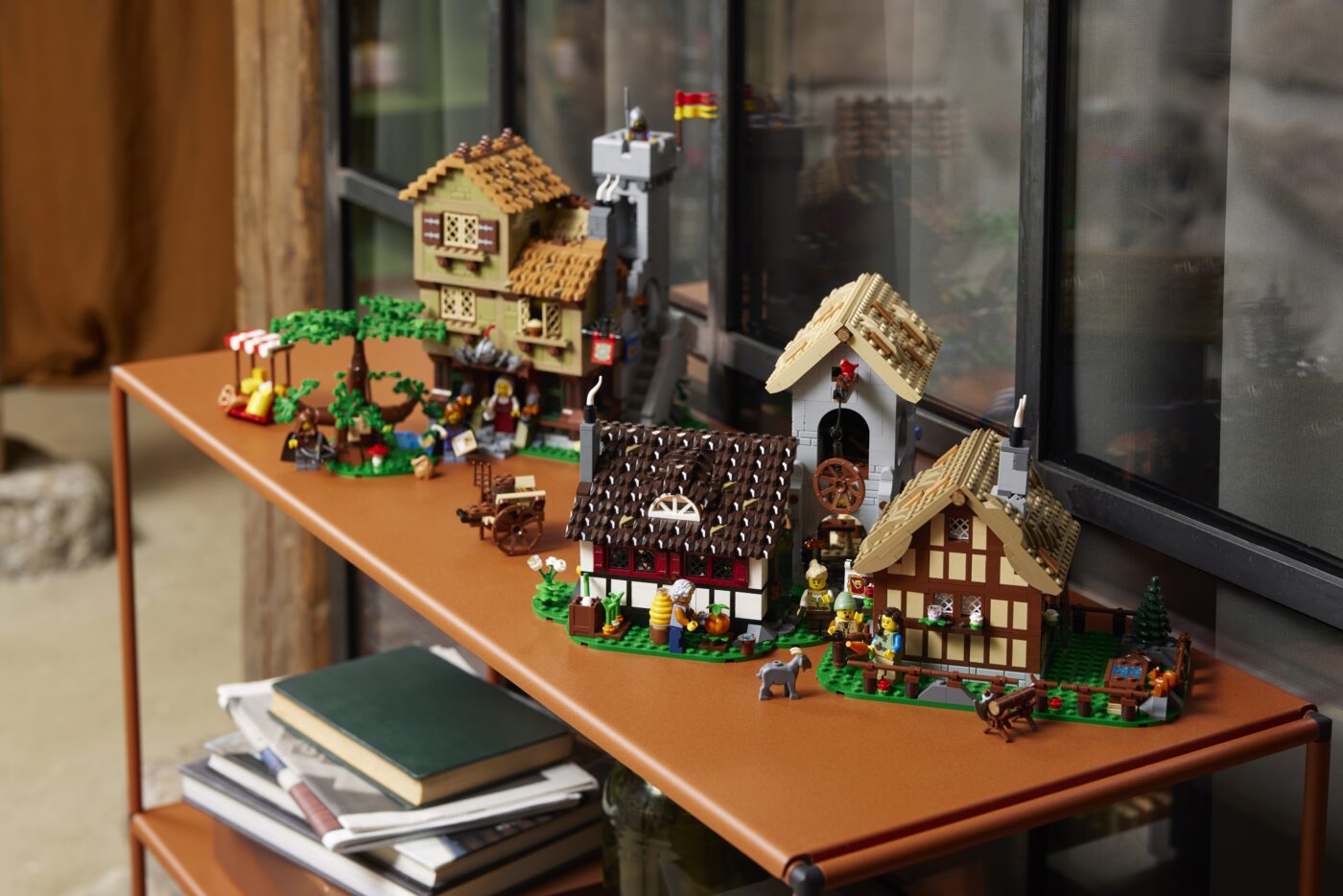LEGO 10332 Medieval Town Square is a modern update to Medieval Market Village with a new grey LEGO goat!12