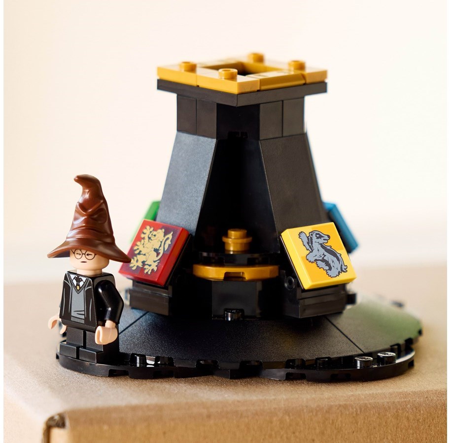 LEGO Harry Potter 76429 Talking Sorting Hat comes with a sound brick!3