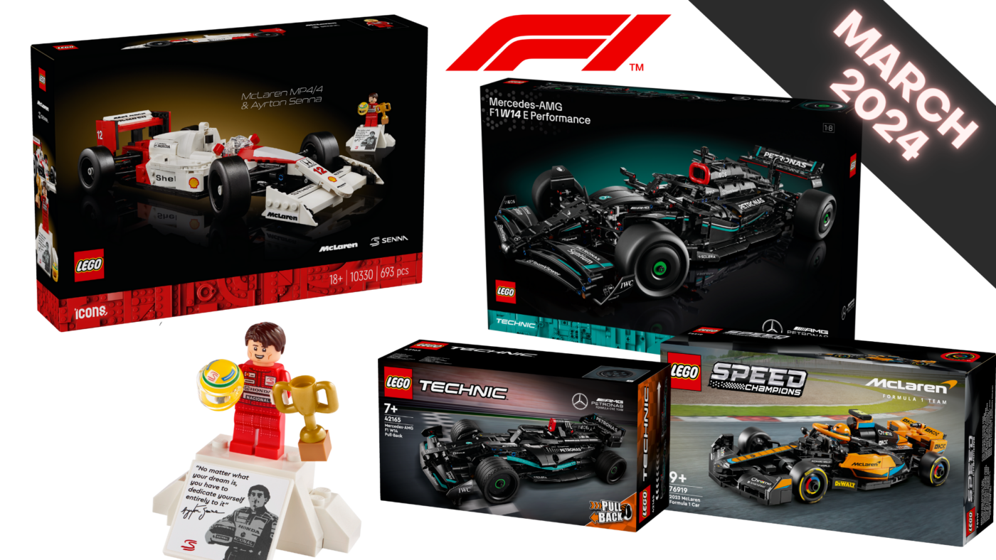New March 2024 LEGO and Technic Formula One-themed sets arrive just in time for the F1 race season0