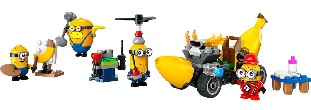 LEGO Despicable Me 4 Minions And Banana Car (75580) Revealed!0