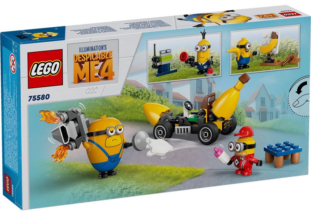 LEGO Despicable Me 4 Minions And Banana Car (75580) Revealed!2