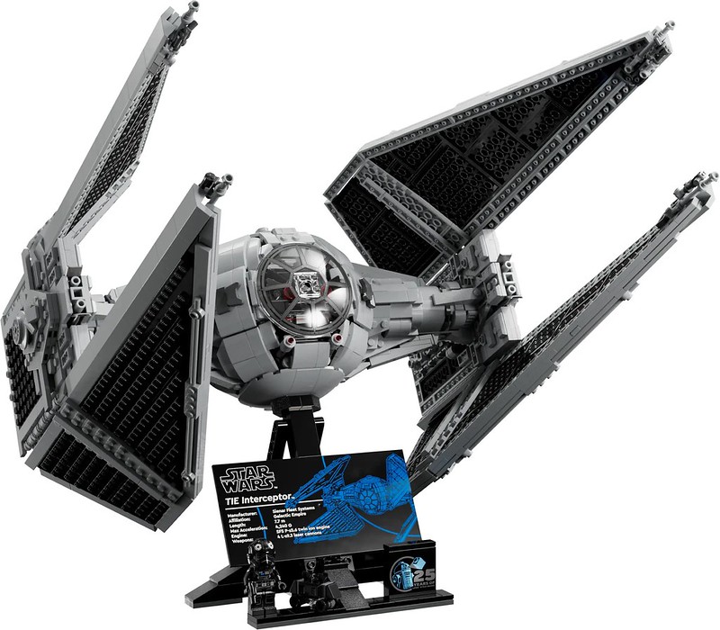 LEGO Star Wars UCS TIE Interceptor (73582) Officially Revealed!0